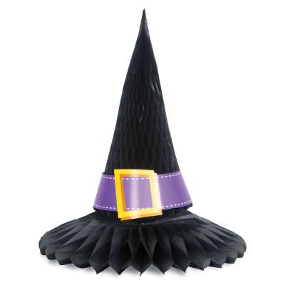 Witch Hat Honeycomb Centerpiece 11"