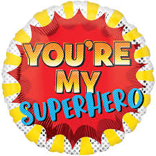 My Superhero Balloon, 18" *