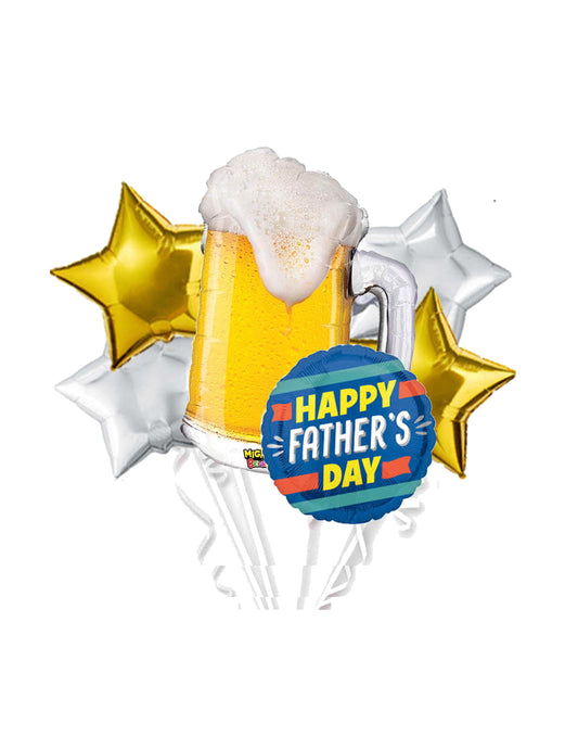 Star Dad & Cheers Bouquet, 6pc *