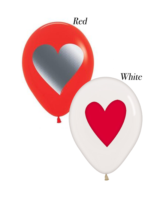 Heart 12" Latex Balloon
