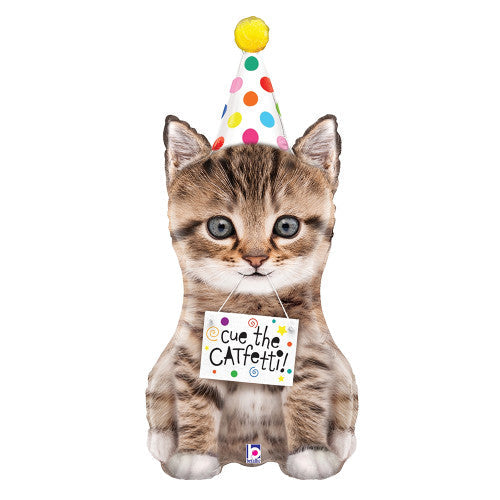 Catfetti Cat 36" Mylar Balloon