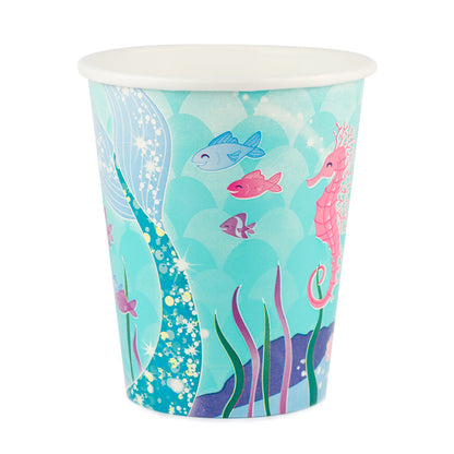 Mermaid 9oz. Cups 8ct.