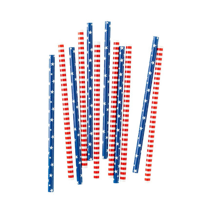Reusable Plastic Straws | Stripe Straws
