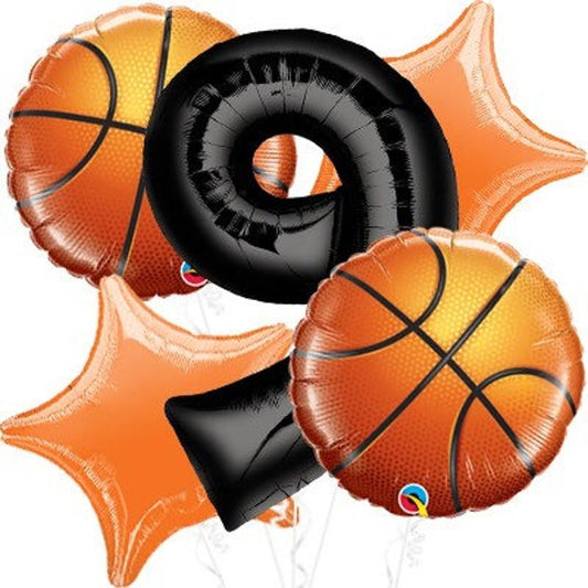 Basketball bouquet w/ number