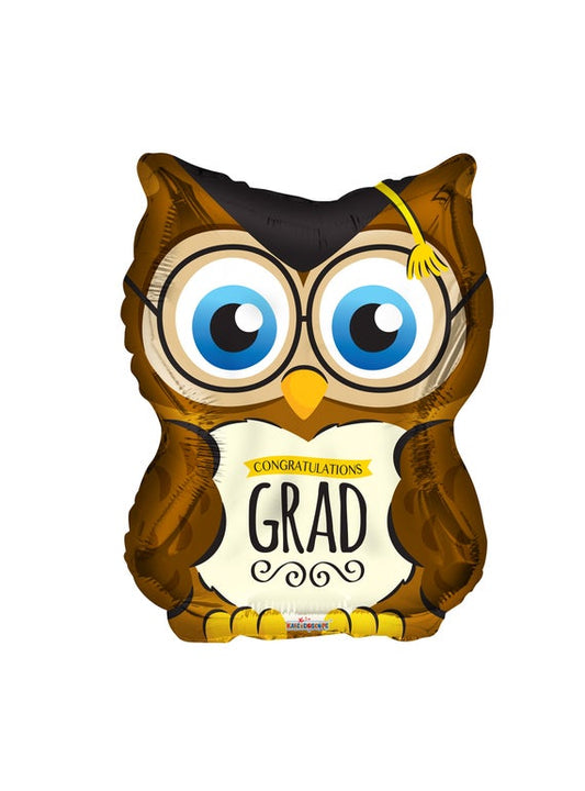 Congratulations Grad Owl Balloon 18''*
