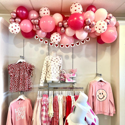 Valentine’s Virgo Theme BALLOON GARLAND TO-GO