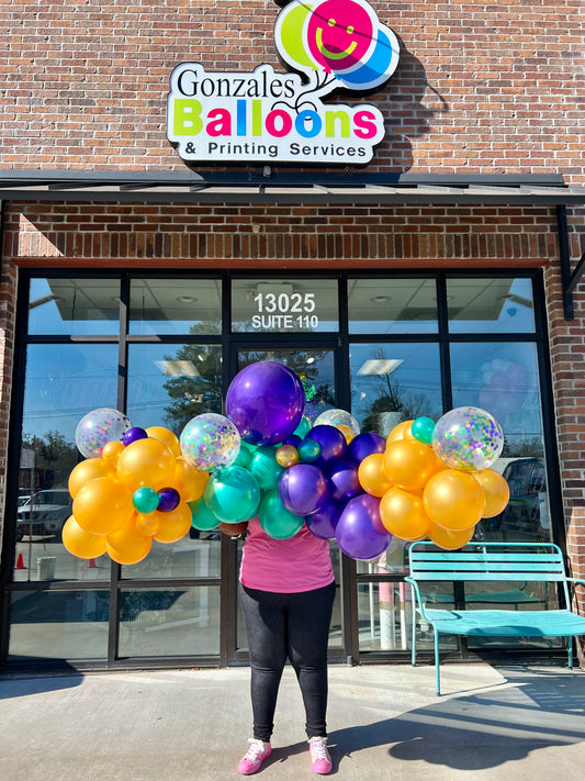 MARDI GRAS Mambo Ready To Go Garland