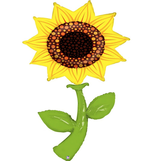Sunflower floral 60” Balloon