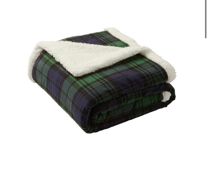 Port Authority Christmas Super Soft Throw Blanket