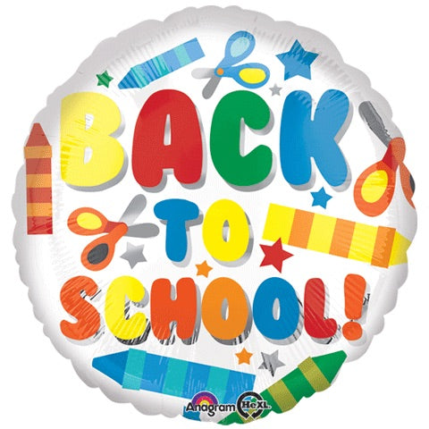 Back to School, 18"  Balloon*