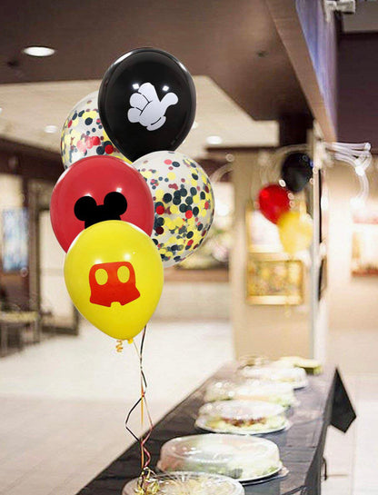 Mickey Mouse Fun Confetti Party Bouquet Balloons
