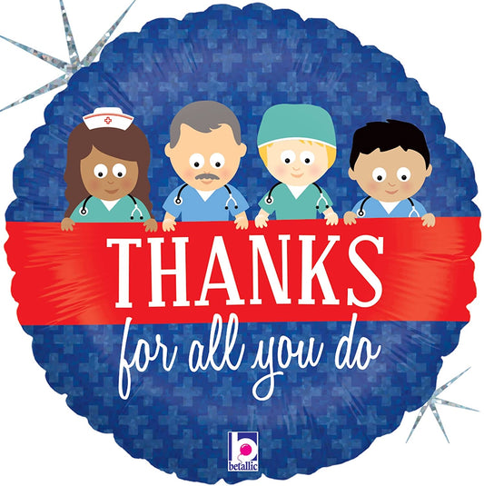 Thanks for all you do 18” Balloon