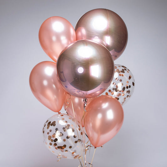 Luxe Pretty Pink & Rose Balloon Bouquet