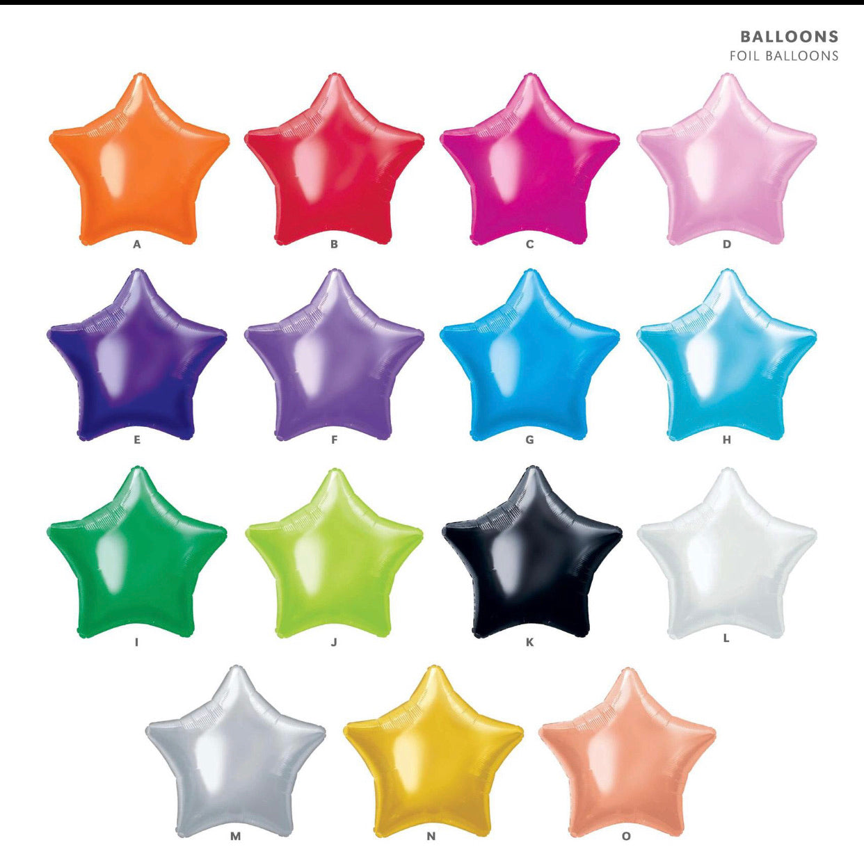Stars Mylars
