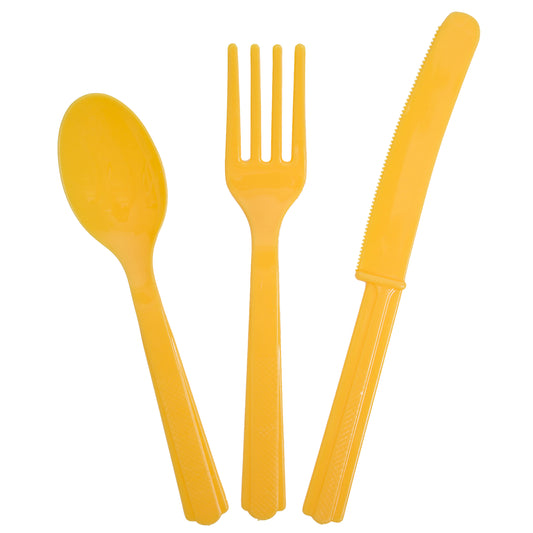 LSU Yellow Utencils