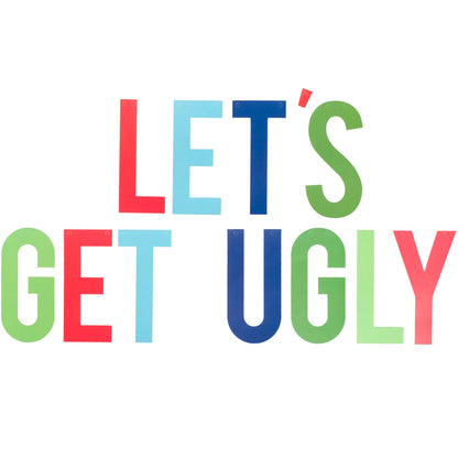 Holiday Ugly Christmas Sweater Party Kit