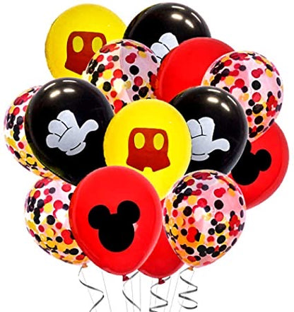 Mickey Mouse Fun Confetti Party Bouquet Balloons