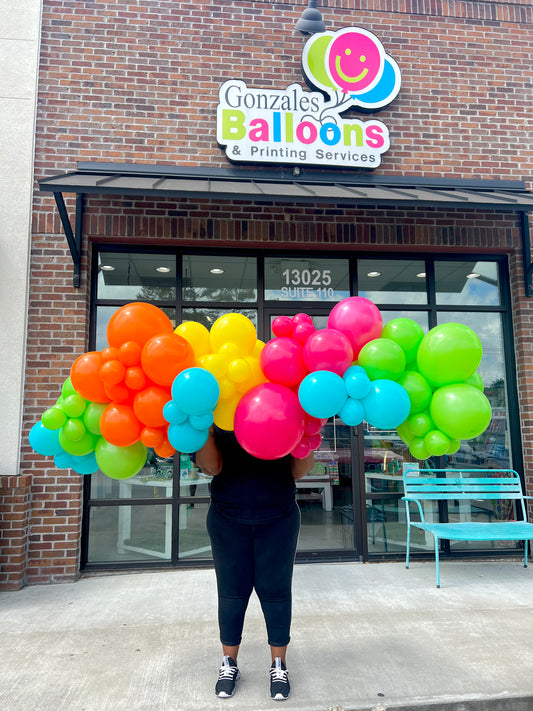The Fiesta BALLOON GARLAND (TO GO NO INSTALL)