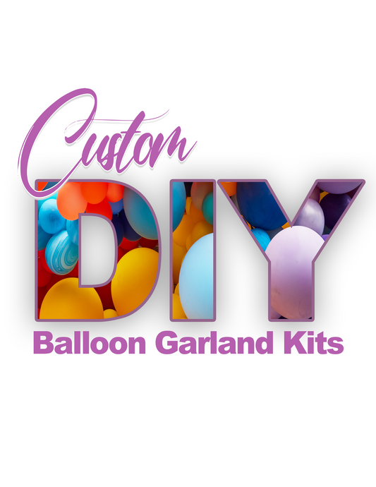 Custom DIY Balloon Garland