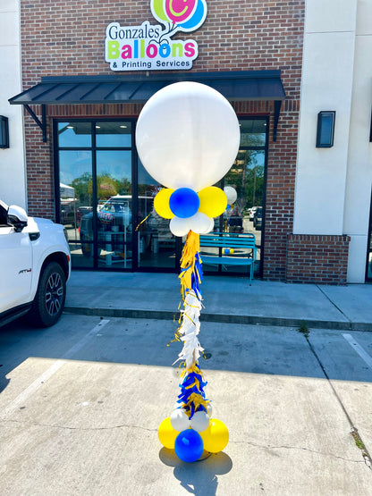 Custom Cloud Buster Balloon Set w/Tassel