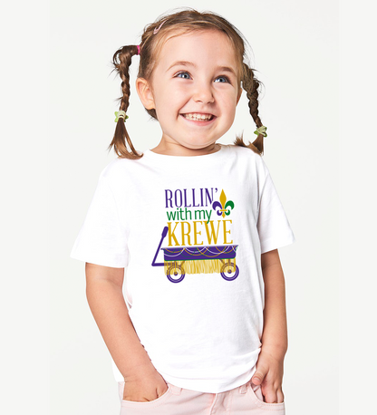 Rolling With My Krewe Shirt