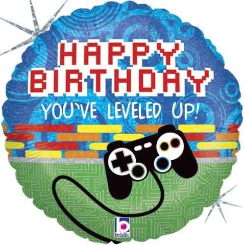 GAMER BIRTHDAY LEVELED UP