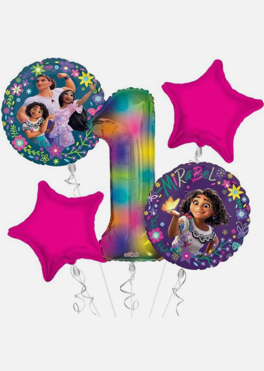 Encanto Colorful Balloon Set 5pc