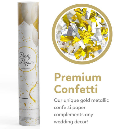 Glitter Gold Confetti Cannon