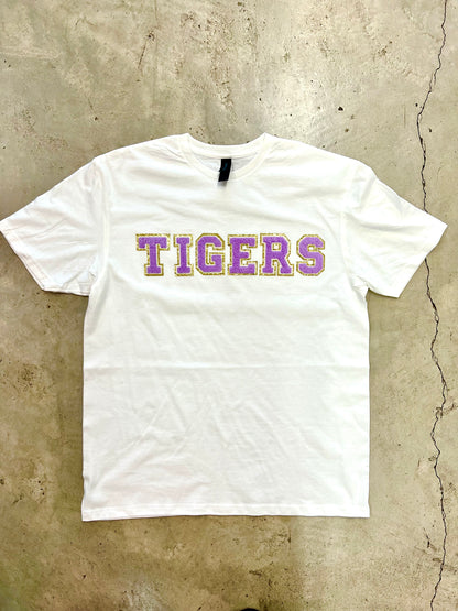 Chenille Tigers Patch Shirt