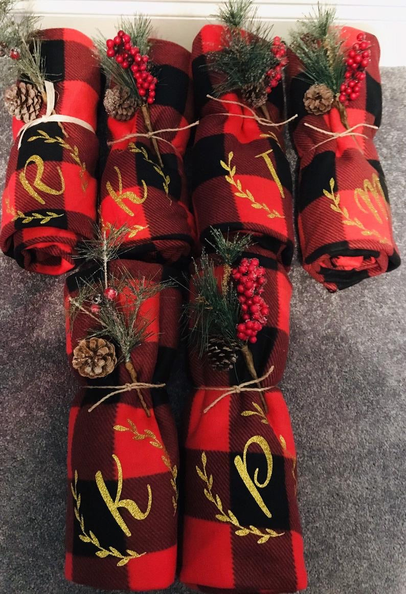 Port Authority Christmas Super Soft Throw Blanket
