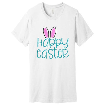 Happy Easter Glitter Bunny Shirt