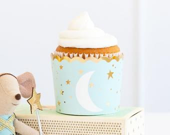 Baby Blue Treat Cups