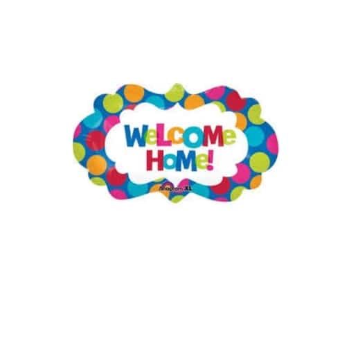 Welcome Home – Shape – Foil Mylar 27” Balloon