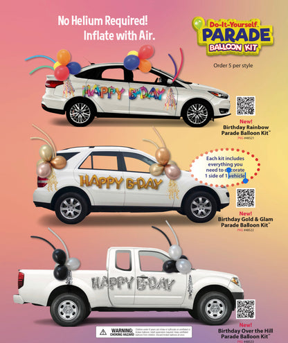 Vehicle Balloon Parade Kit
