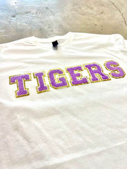 Chenille Tigers Patch Shirt
