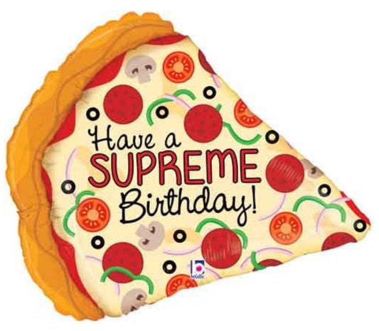 Supreme Pizza Birthday 29” Balloon
