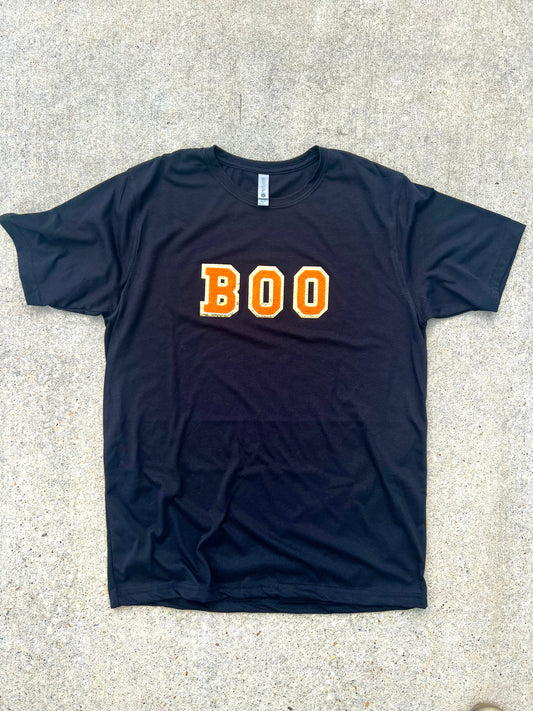 Black Boo Chenille Shirt