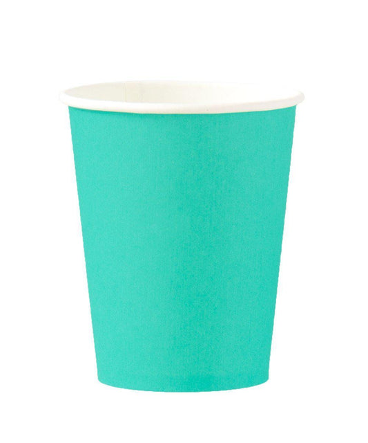 Teal 8oz Cups Set