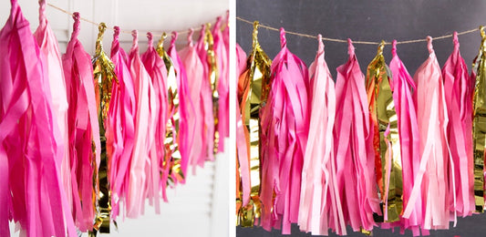 Valentine Tassel Garland 15pc Set