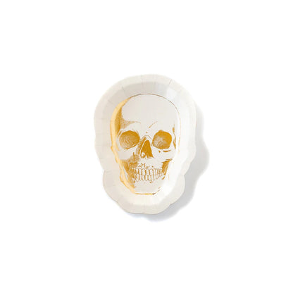 Skull Shaped 8" Paper Plates