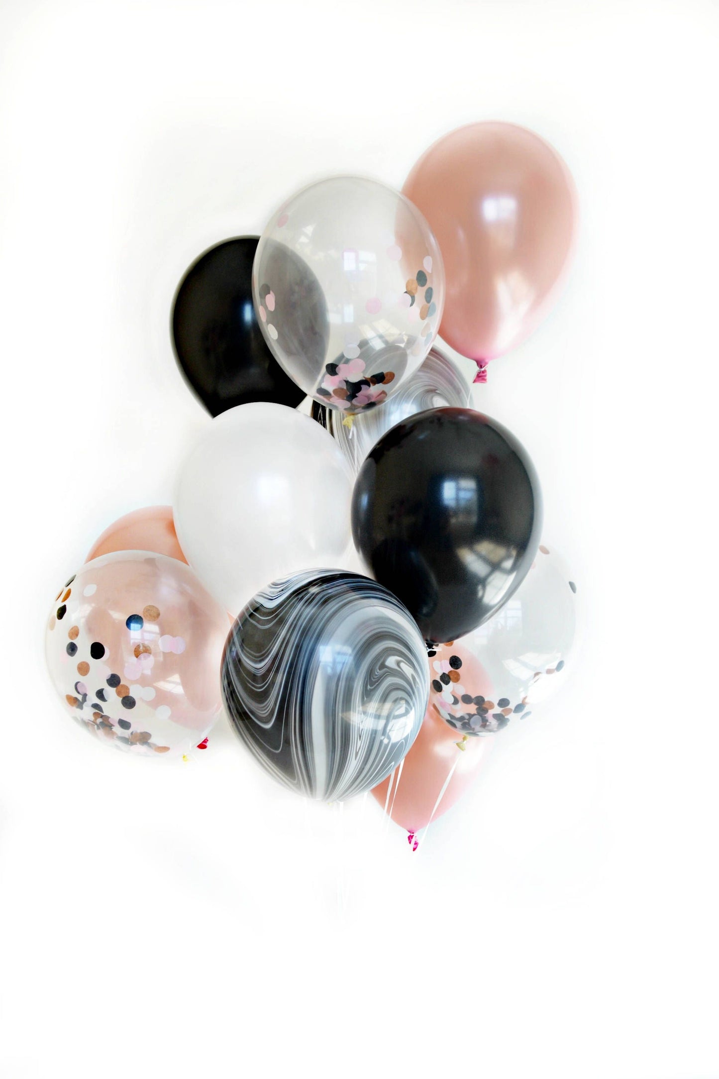 Rose Gold & Black Bouquet