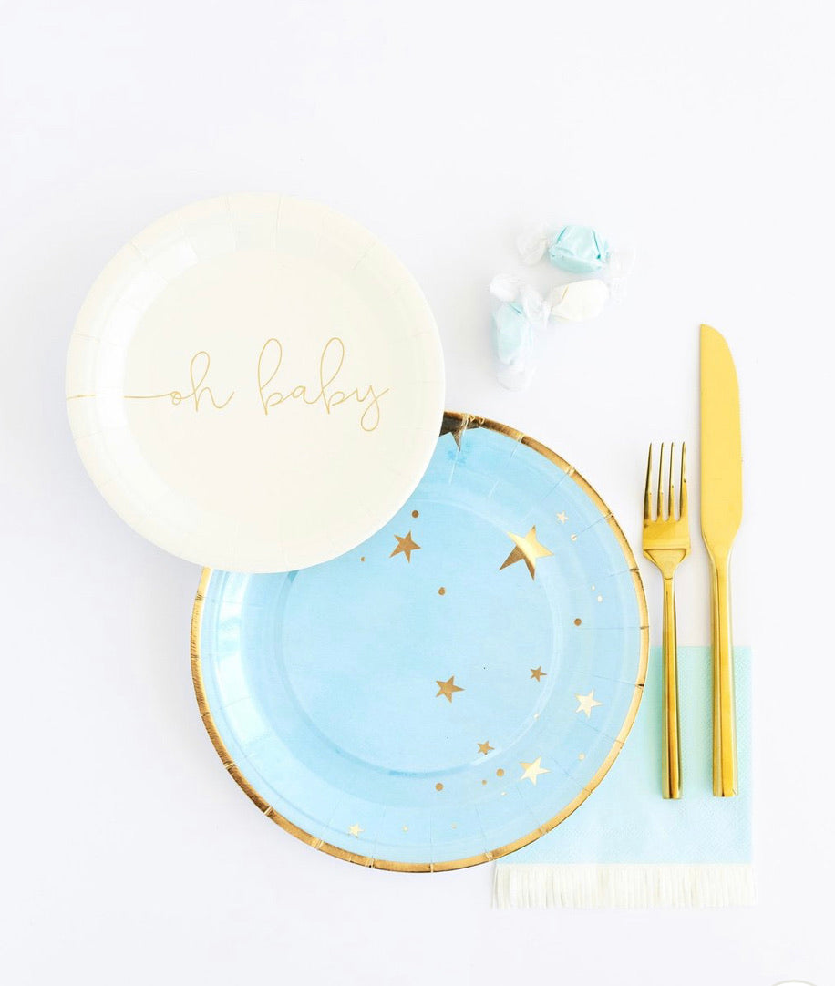 BABY BLUE Party Collection