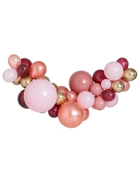 Gold Maroon Luxe GARLAND ( TO GO NO INSTALL)