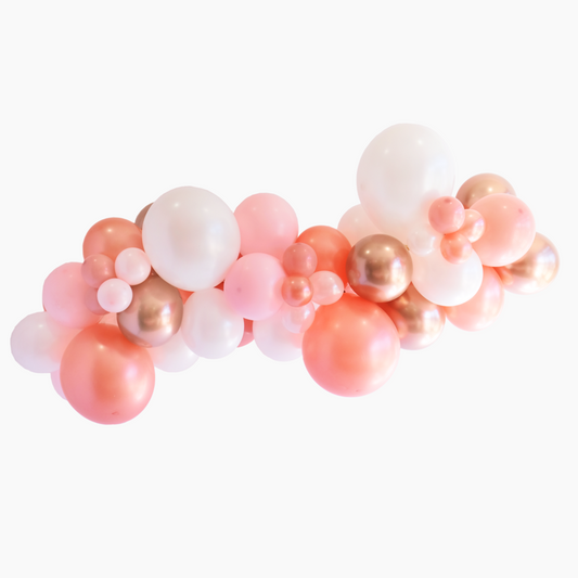Rose Pretty Grace BALLOON GARLAND ( TO GO NO INSTALL)