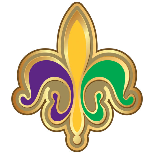 Mardi Gras Small Cutout