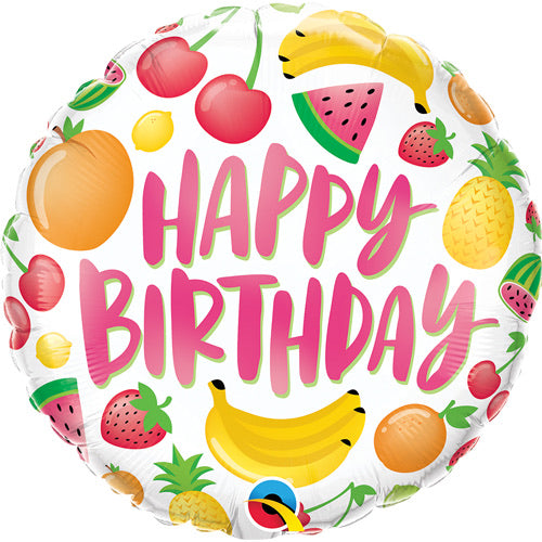 Birthday Fruit Balloon 18”