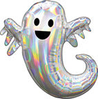 Halloween Ghost Holographic Balloon