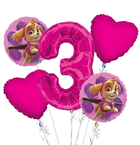 Paw Patrol Everest W/ Number Bouquet