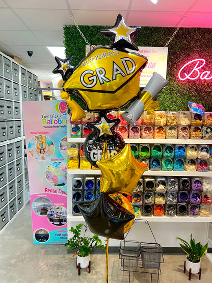 Graduation Tassel Shiny Bouquet