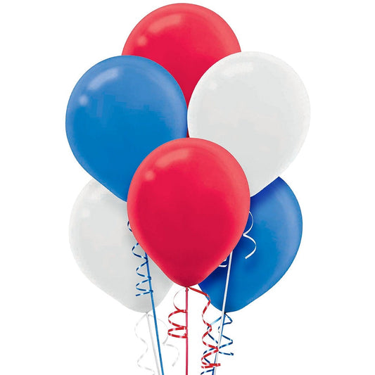 Patriotic Color Latex 6pc